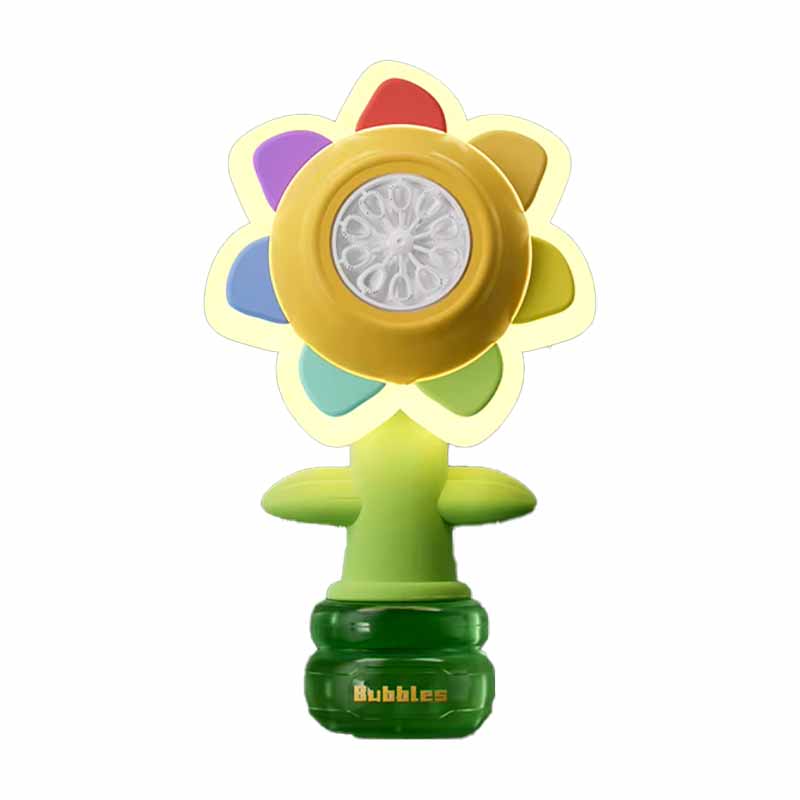 Burbujero Girasol a Batería con Movimiento – Mil Ideas
