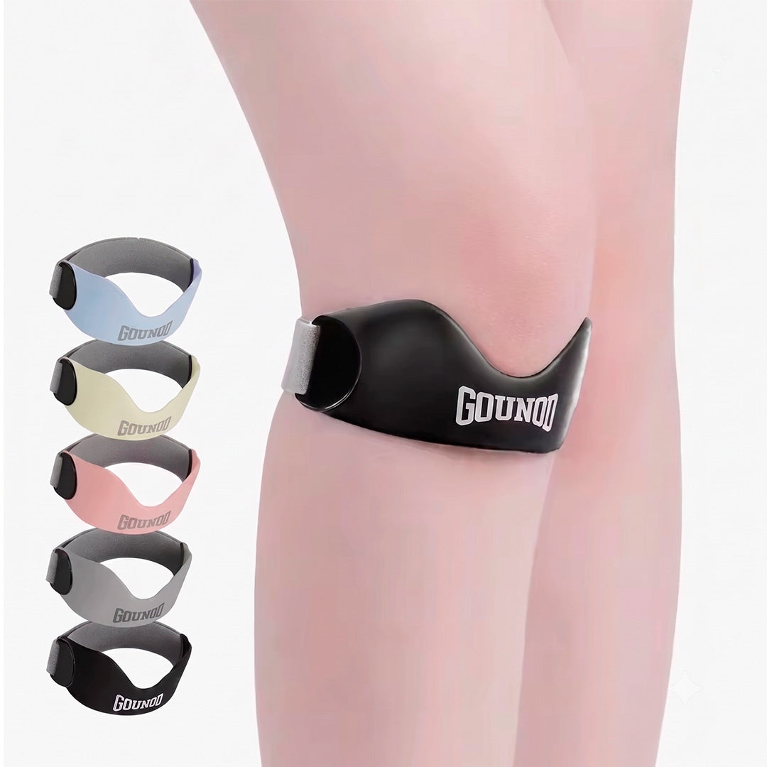 Banda de silicona para rodilla en uso – Mil Ideas