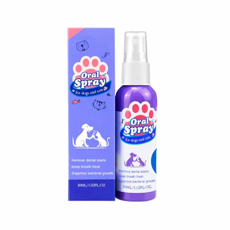 Pulverizador bucal para cuidado dental de mascota – Mil Ideas