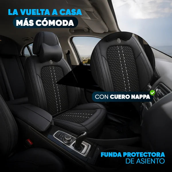 Funda protectora asiento de auto en uso – Mil Ideas