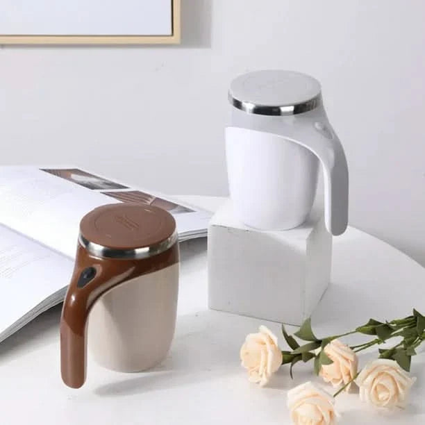 Taza magnética automática con carga USB vista adicional – Mil Ideas