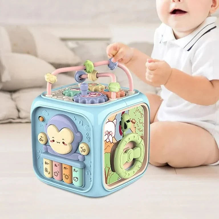 Cubo Interactivo de Actividades 7 en 1 en uso – Mil Ideas