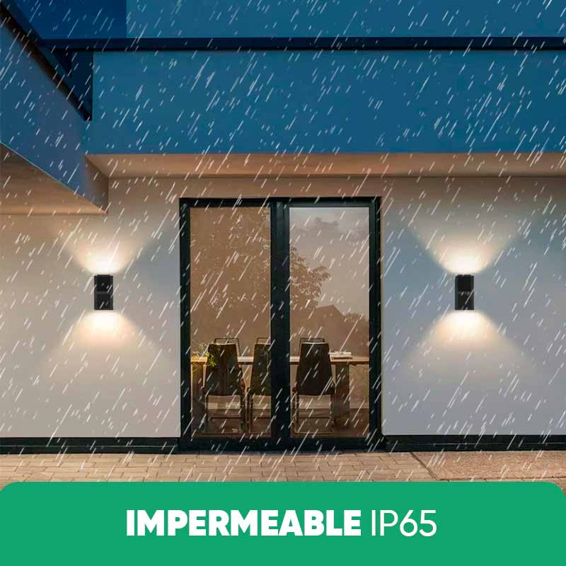 Aplique LED Luminaire para Exterior 12W detalle – Mil Ideas