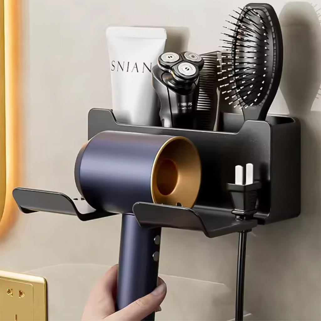 Soporte para Secador de Pelo y Accesorios en uso – Mil Ideas
