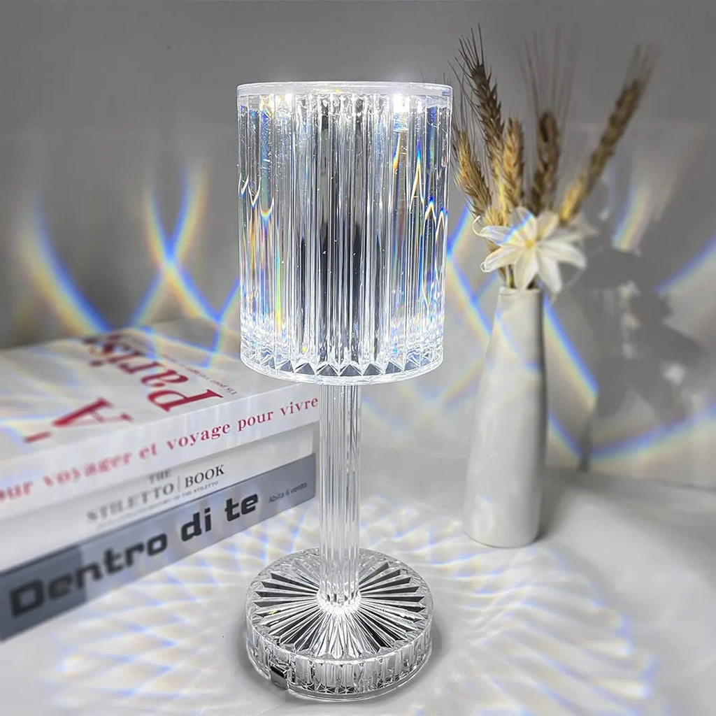 Lámpara LED multicolor táctil con control remoto vista adicional – Mil Ideas