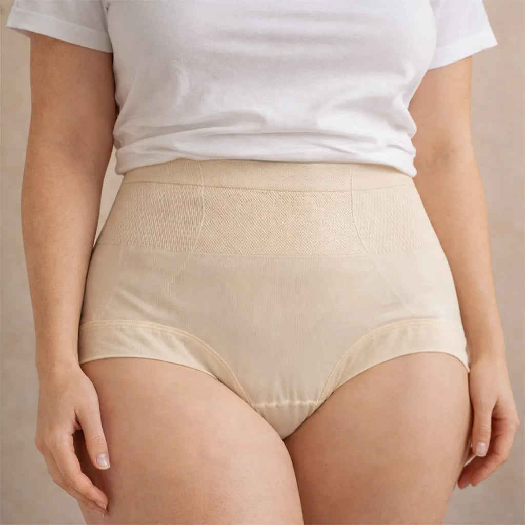 Ropa interior antibacterial cintura alta detalle – Mil Ideas
