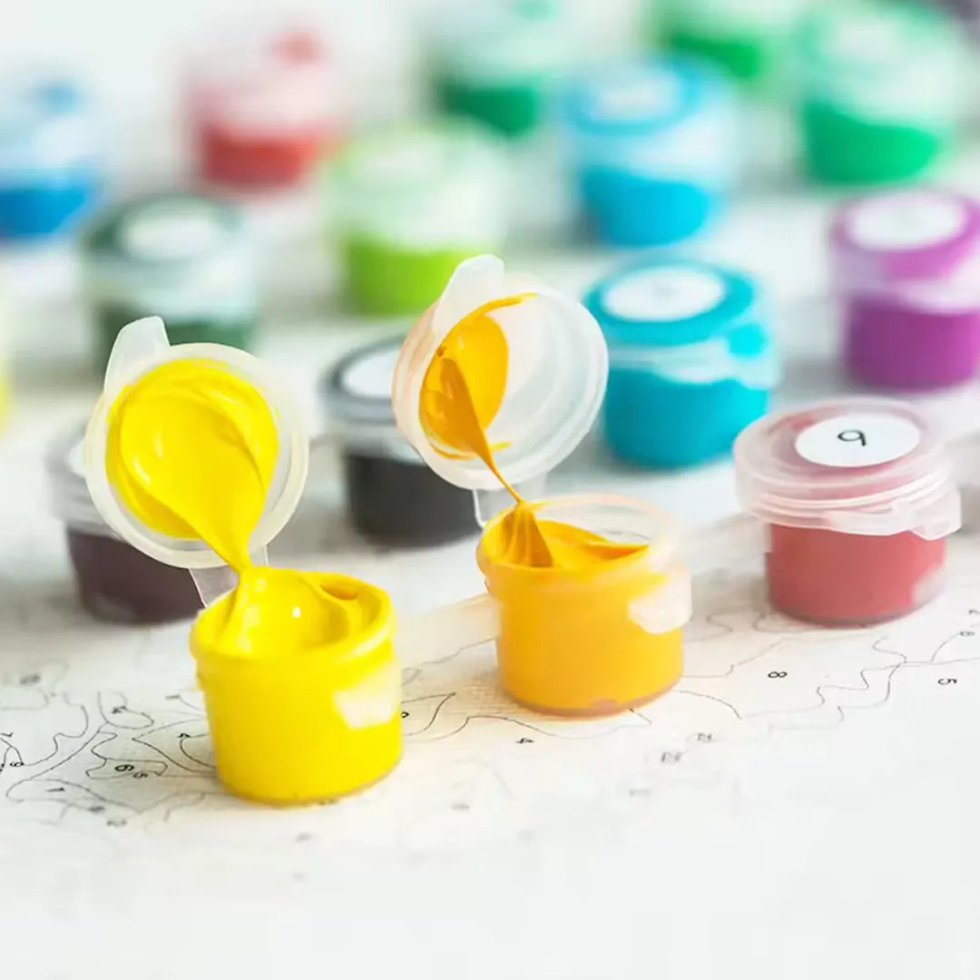 Kit de bricolaje para colorear pinturas y lienzos vista adicional – Mil Ideas
