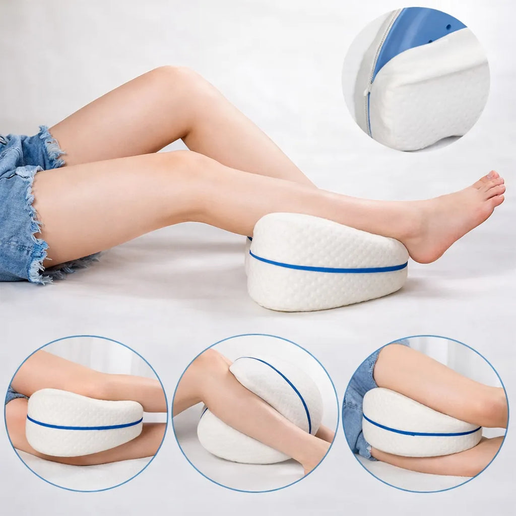 Almohada para piernas y rodillas blanca detalle – Mil Ideas