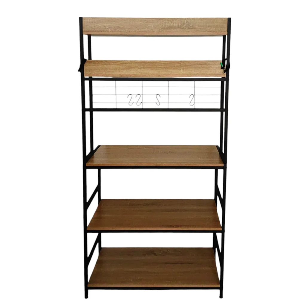 Mueble organizador de cocina 5 estantes vista adicional – Mil Ideas