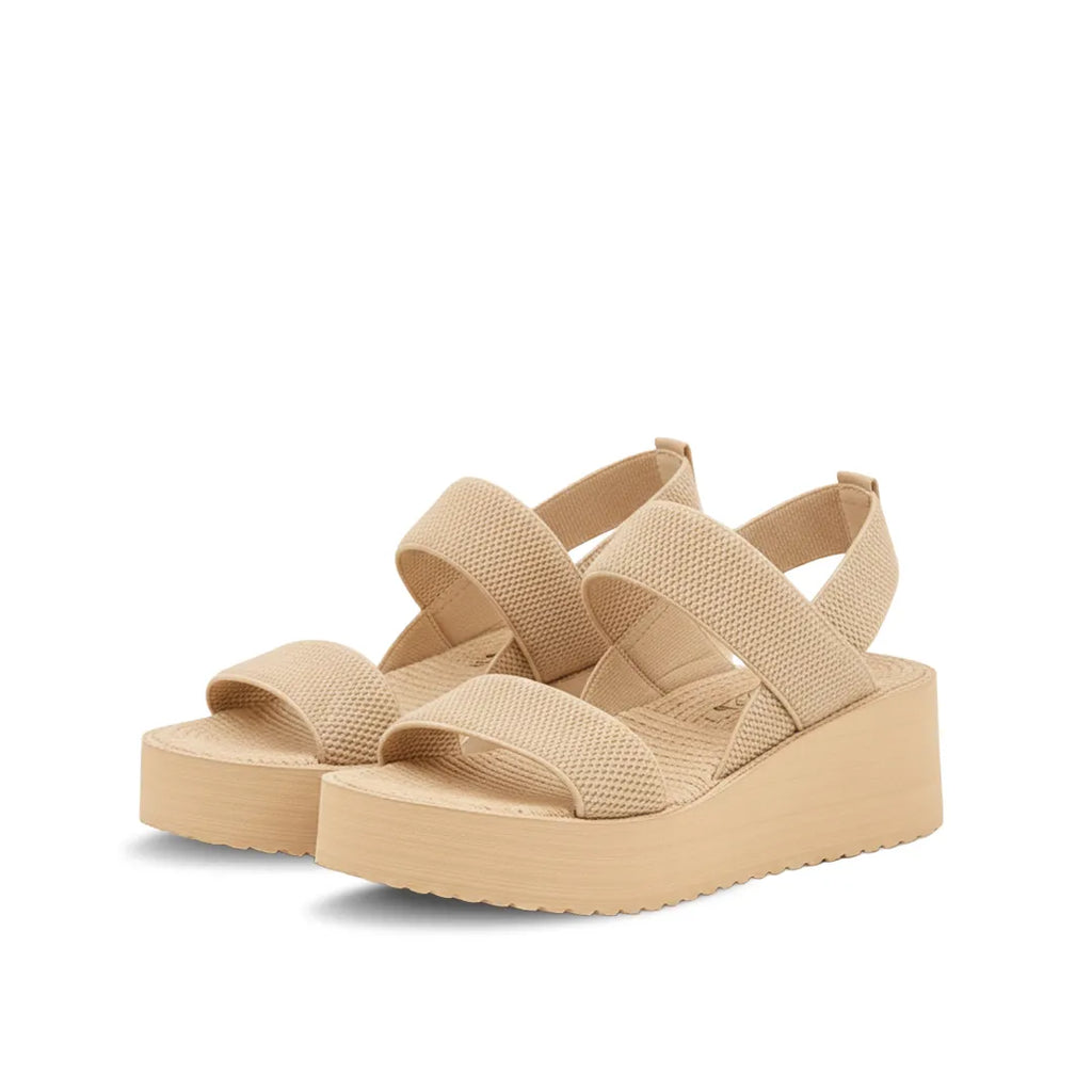 Sandalias de Mujer Tejidas de Cáñamo con Doble Banda – Mil Ideas
