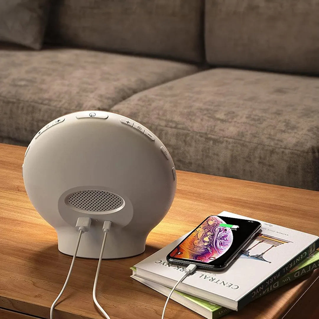 Lámpara despertador Sunrise detalle – Mil Ideas