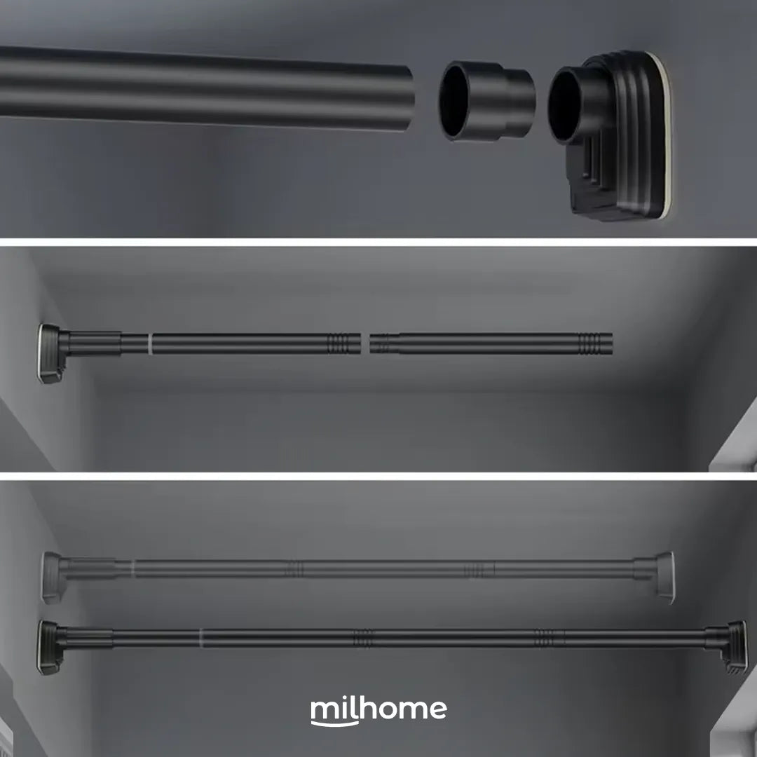 Barra ajustable para cortinas Mil Ideas vista adicional – Mil Ideas