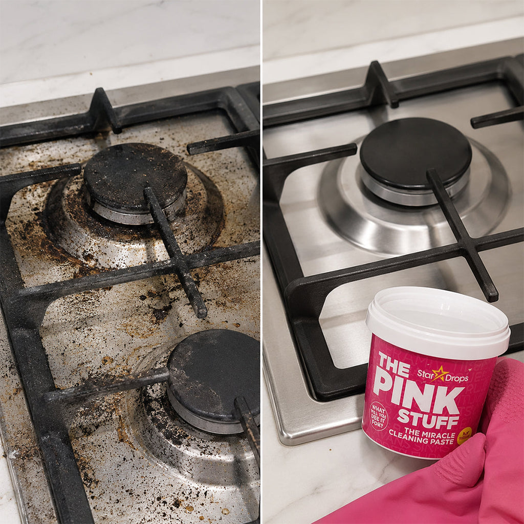 Pasta Rosa Multifuncional de Limpieza para cocina