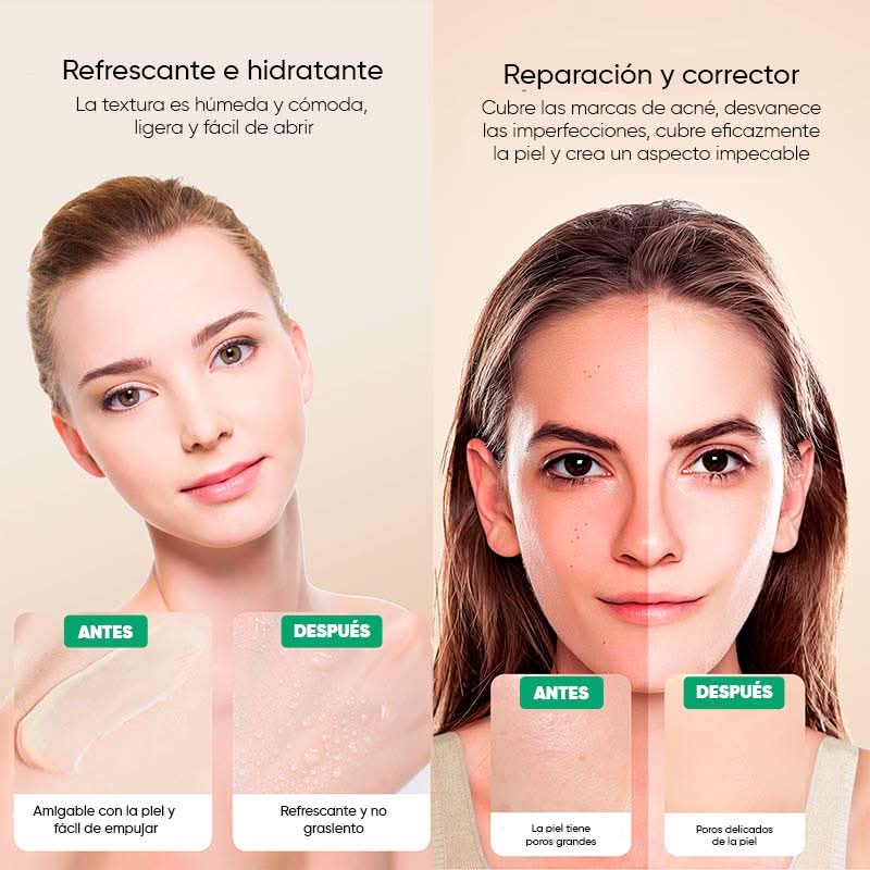 Pre Base Primer para Pieles Secas Tres Colores en uso – Mil Ideas