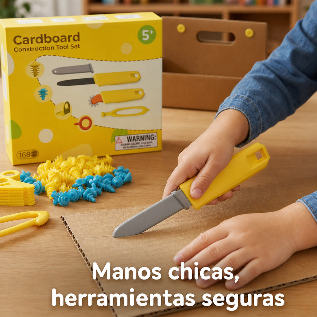 Kit de Construcción de Cartón Reutilizable