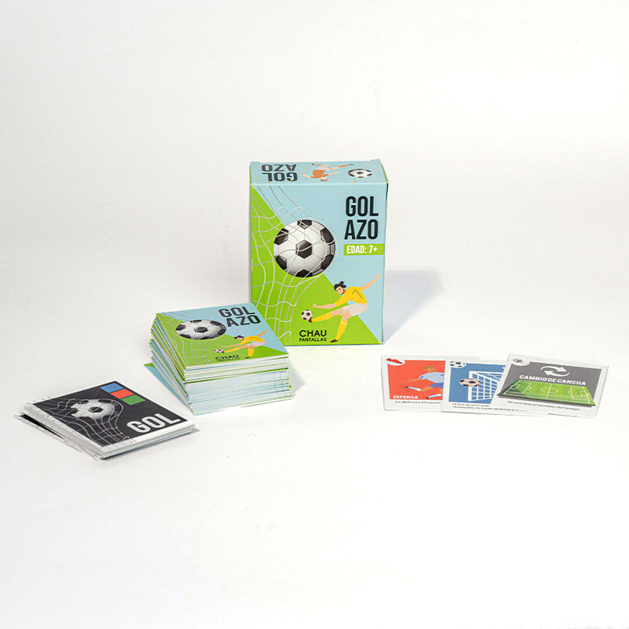 Juego de Cartas Fútbol Golazo más de 7 Años en uso – Mil Ideas
