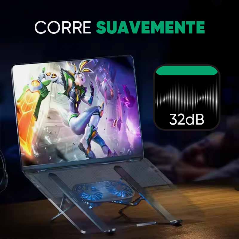Soporte Plegable con Ventilación para Notebook vista adicional – Mil Ideas