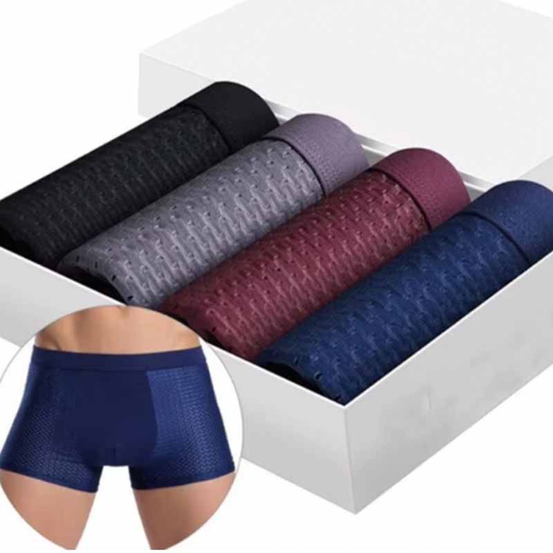 Pack de 4 boxer de fibra de bambú – Mil Ideas