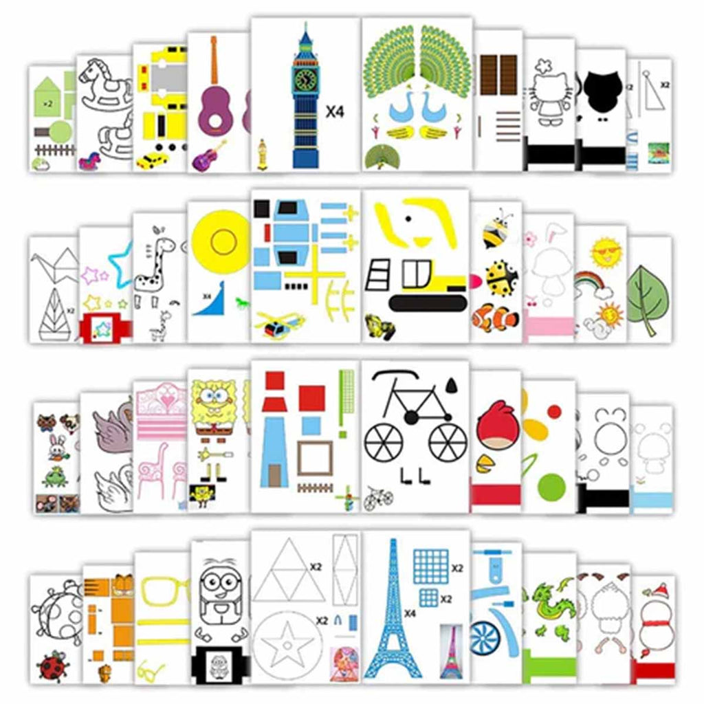 Libro de Dibujo para Lápiz 3D con 40 Patrones vista adicional – Mil Ideas