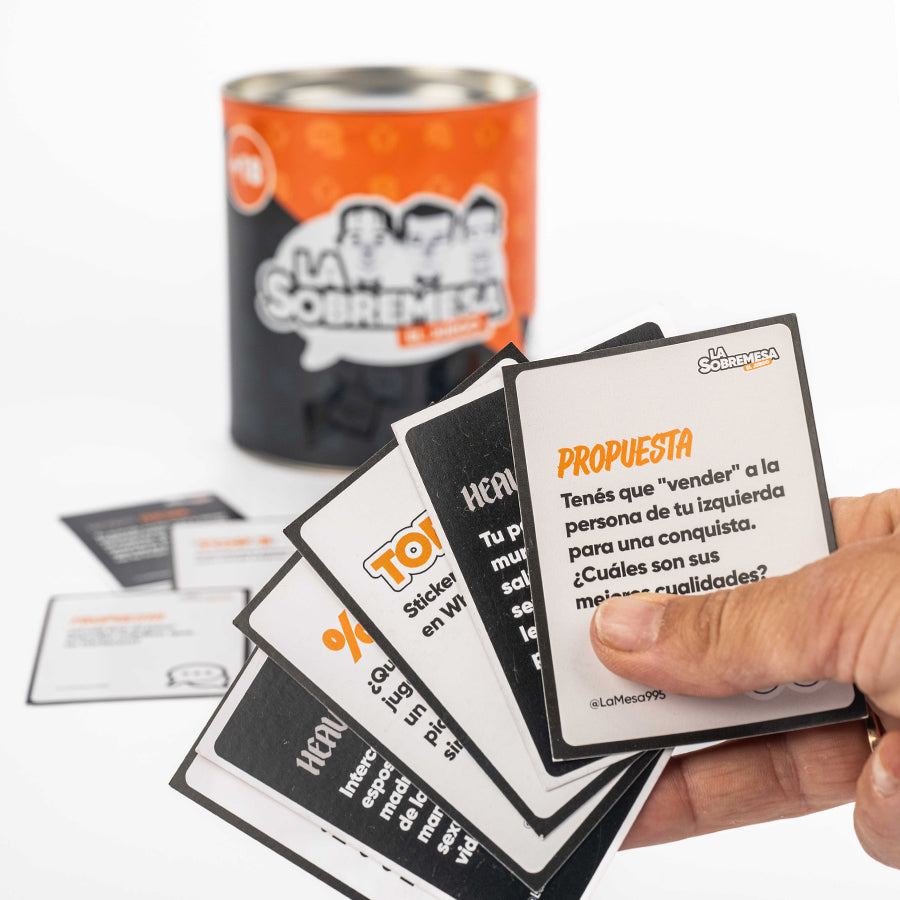 Juego SobreMesa +18 con 250 Cartas en uso – Mil Ideas