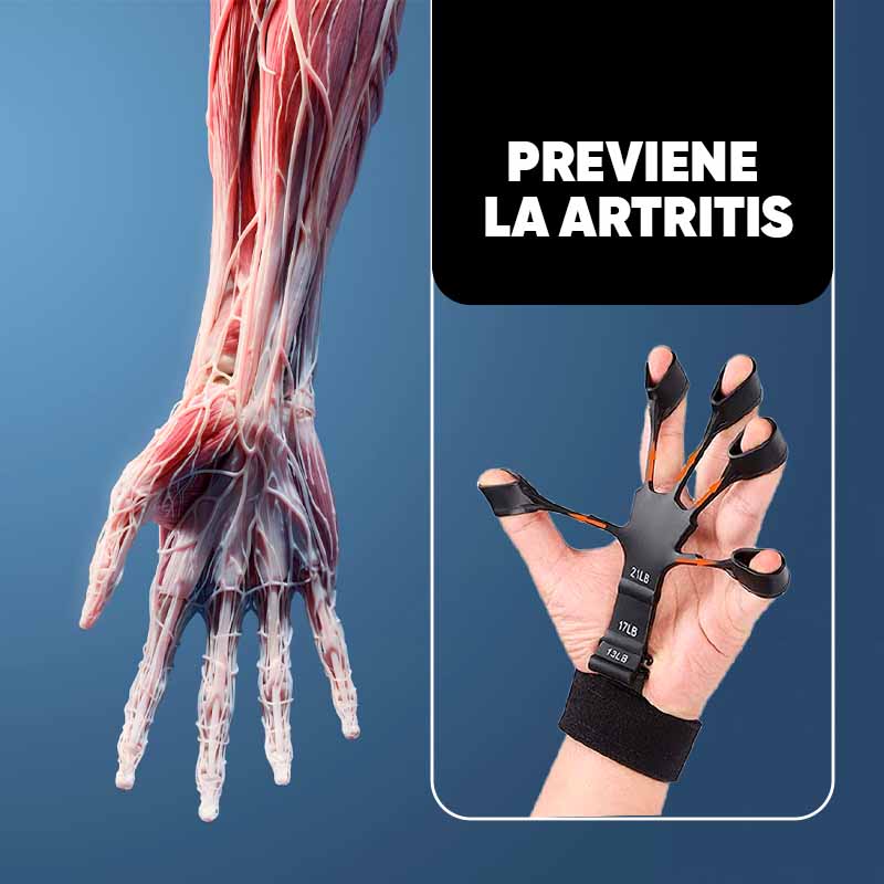 Ejercitador manual anti artritis en uso con la mano – Mil Ideas