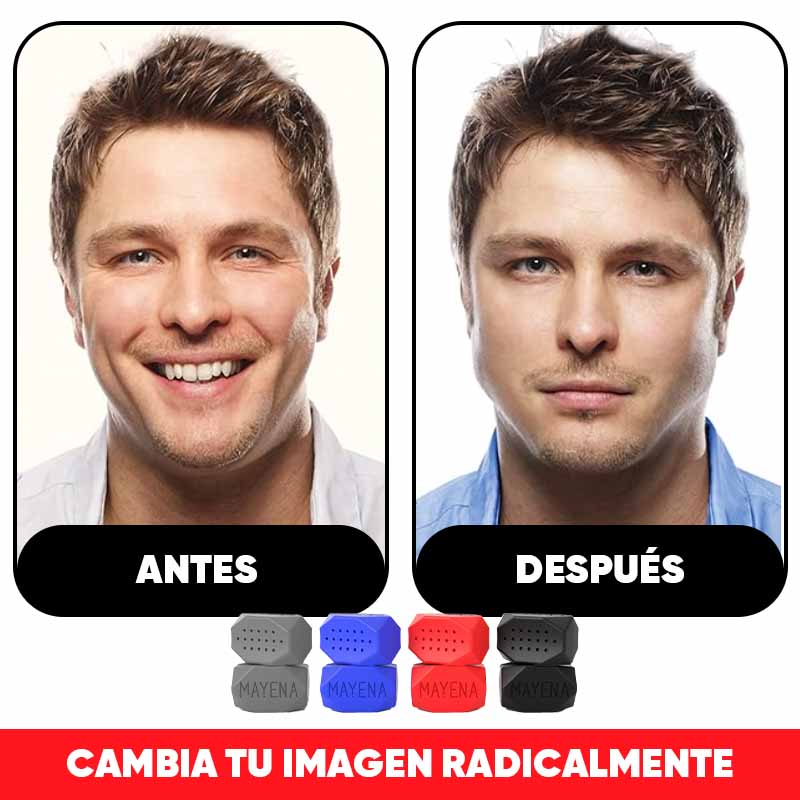 Ejercitador mandibular silicona vista adicional – Mil Ideas