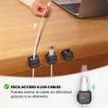 Set de 6 Organizadores Magnéticos para Cables – Mil Ideas