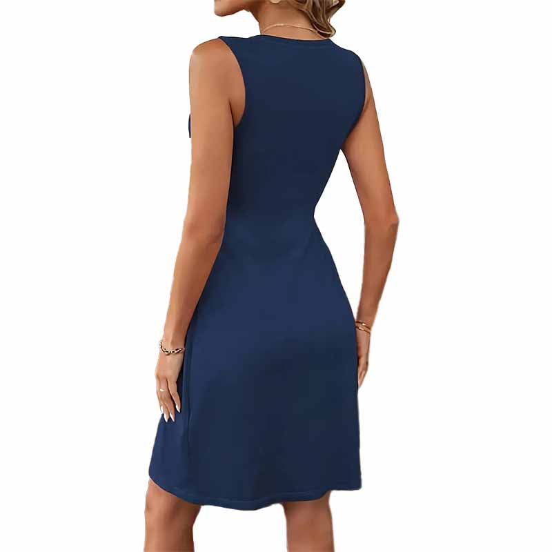 Vestido con escote Francesca detalle – Mil Ideas
