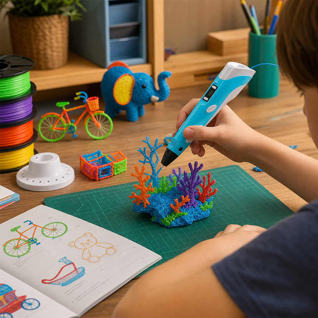 Lapiz de Impresion 3D con Filamento PLA