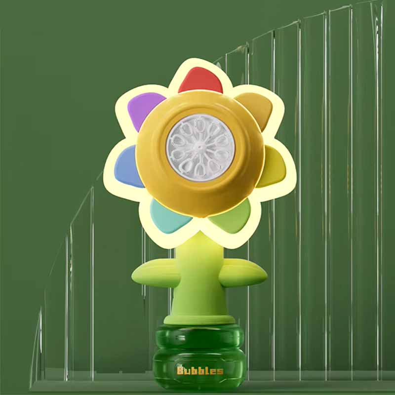 Burbujero Girasol a Batería con Movimiento vista adicional – Mil Ideas