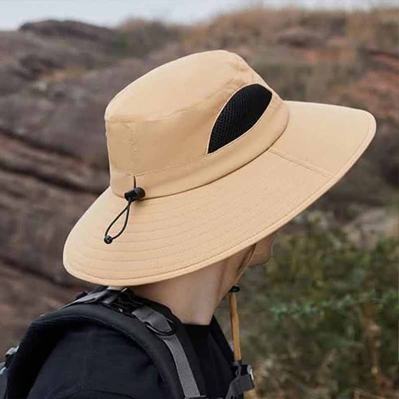 Sombrero de Secado Rapido con Protección Contra el Sol detalle – Mil Ideas