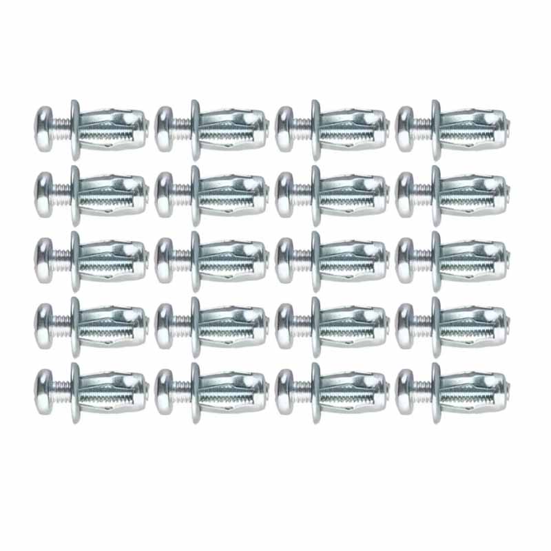 Set de 20 remaches con tornillo de expansión detalle – Mil Ideas