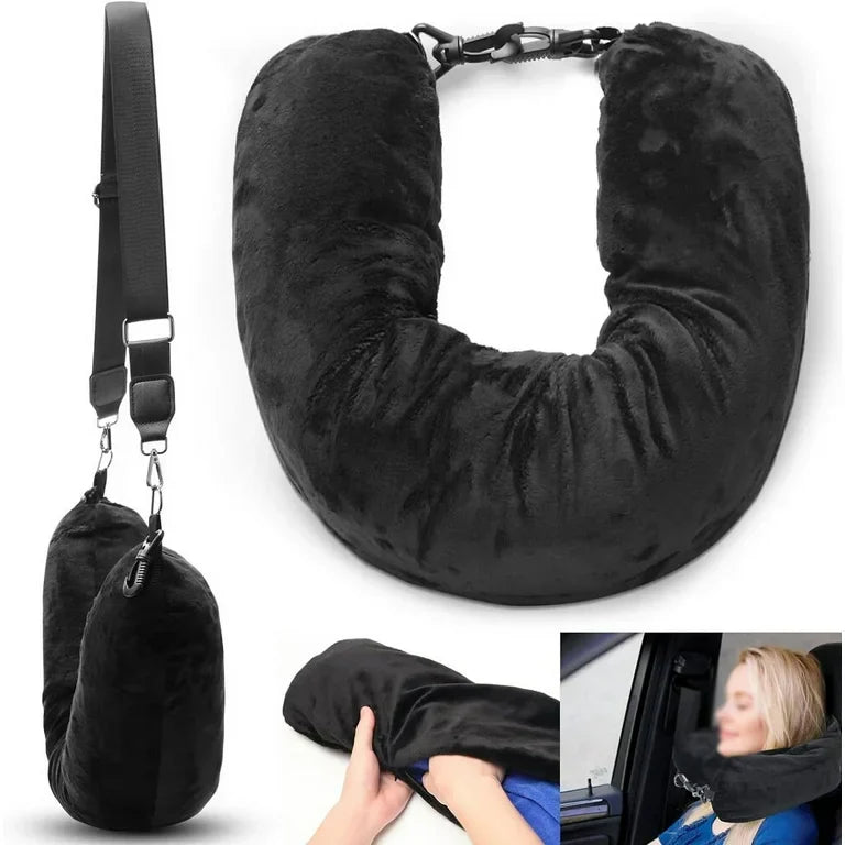Almohada de viaje rellenable que ahorra espacio – Mil Ideas