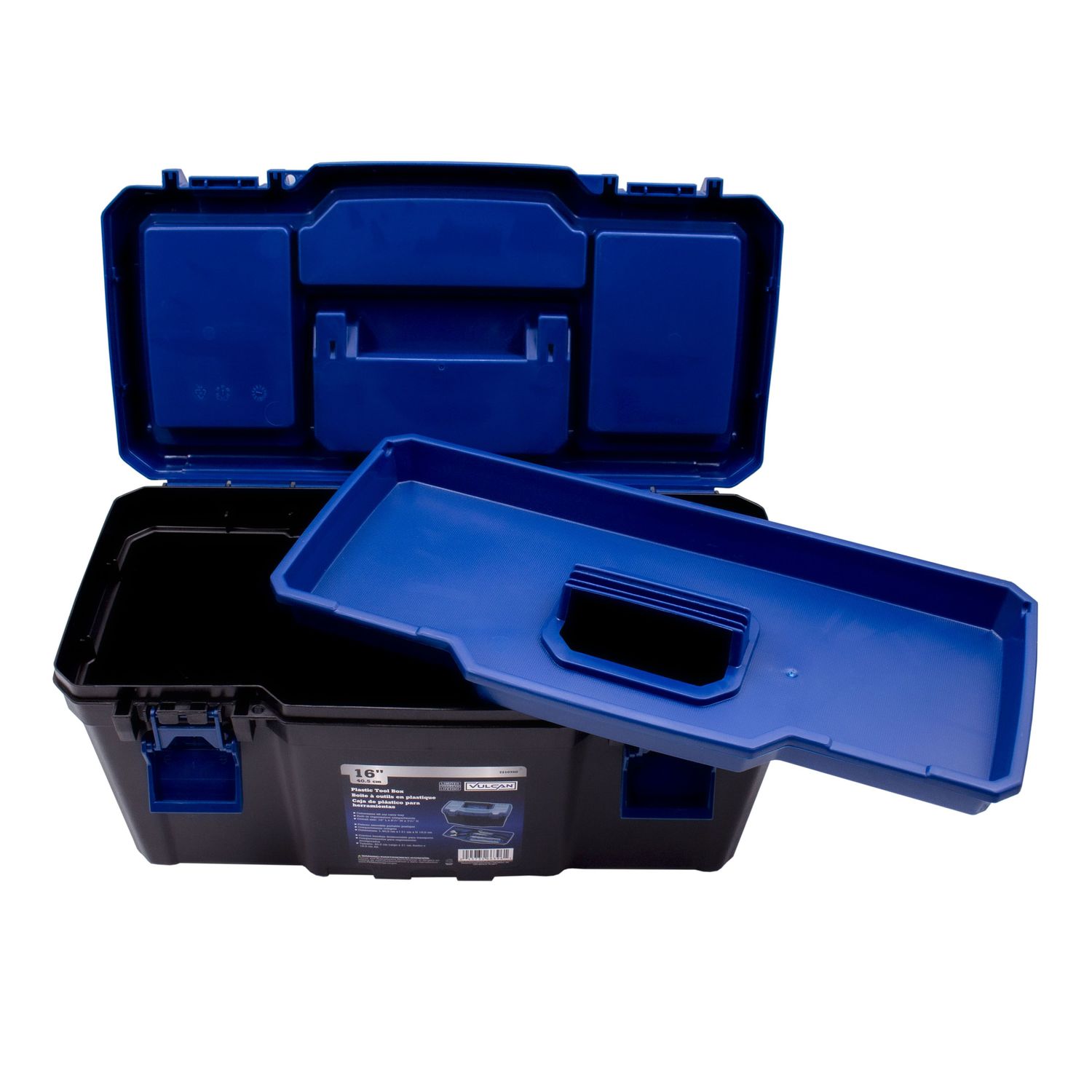 Caja de herramientas plástica en uso organizada – Mil Ideas