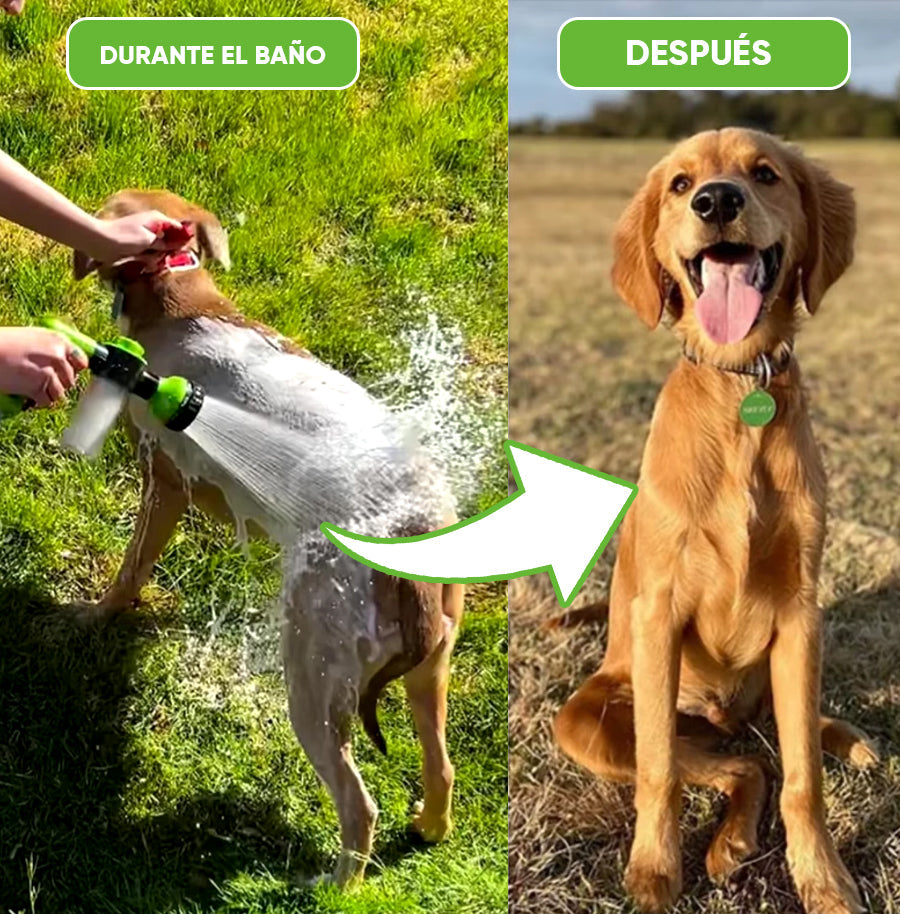 Pistola pulverizadora para mascotas vista adicional – Mil Ideas