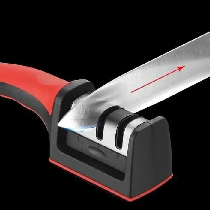 Afilador de cuchillos 3 en 1 vista adicional – Mil Ideas