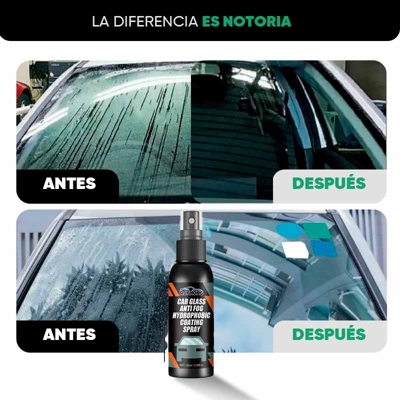 Spray anti-empaño para vehículos vista adicional – Mil Ideas
