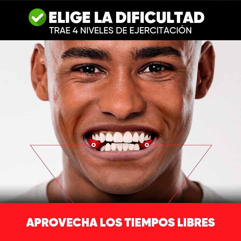Ejercitador mandíbula portabilidad vista adicional – Mil Ideas