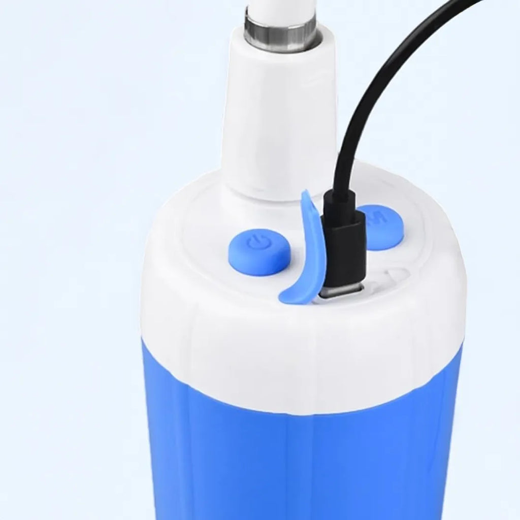 Ducha portátil de camping recargable vista adicional – Mil Ideas