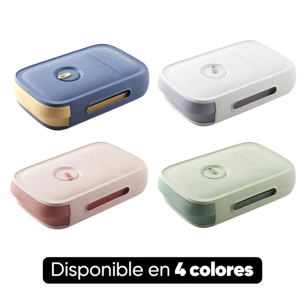 Huevera plástica apilable 15 huevos detalle – Mil Ideas