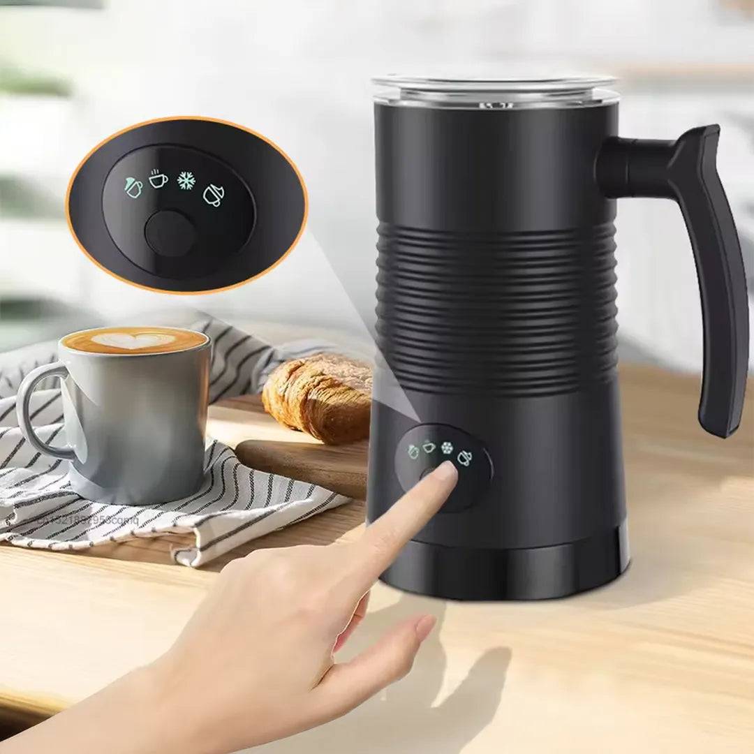 Espumador de leche eléctrico 4 en 1 automático vista adicional – Mil Ideas