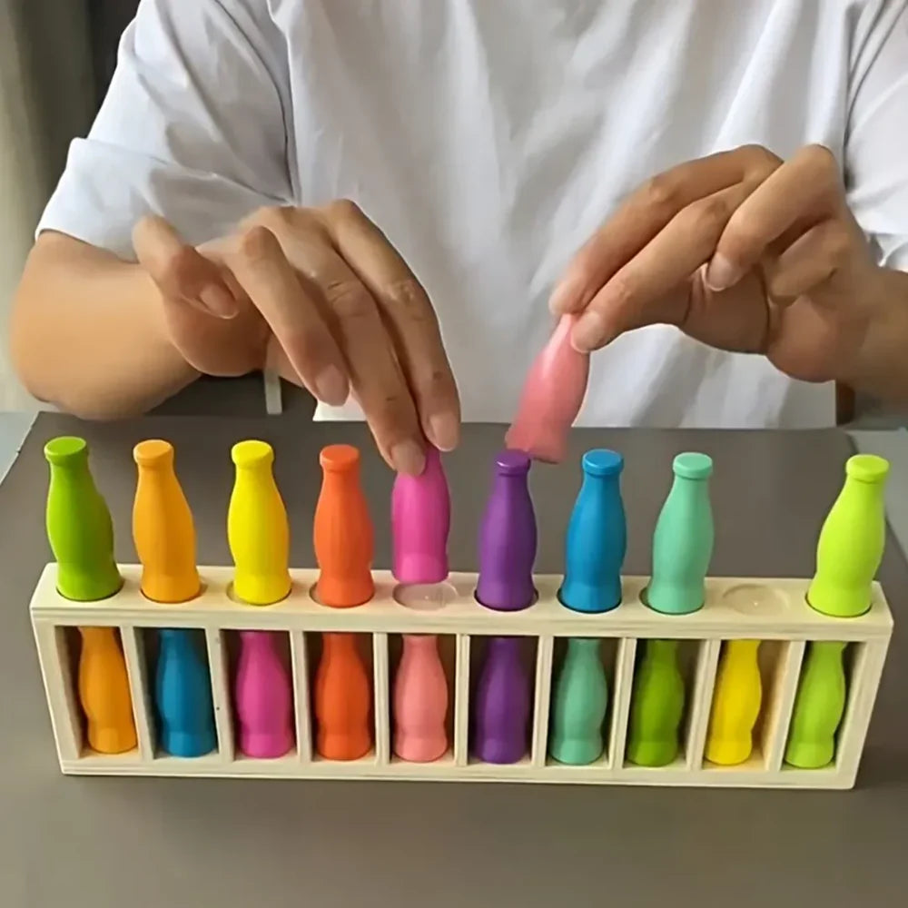 Juego educativo de combinación de colores en uso – Mil Ideas
