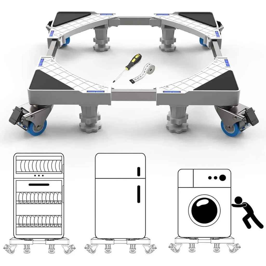 Base ajustable con ruedas para electrodomésticos vista adicional – Mil Ideas
