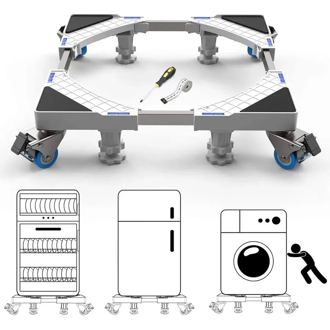 Base ajustable con ruedas para electrodomésticos vista adicional – Mil Ideas