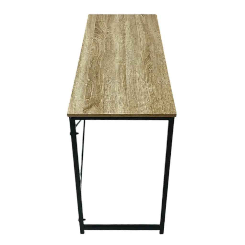 Escritorio hierro y MDF desarmable 100x40x70 detalle – Mil Ideas