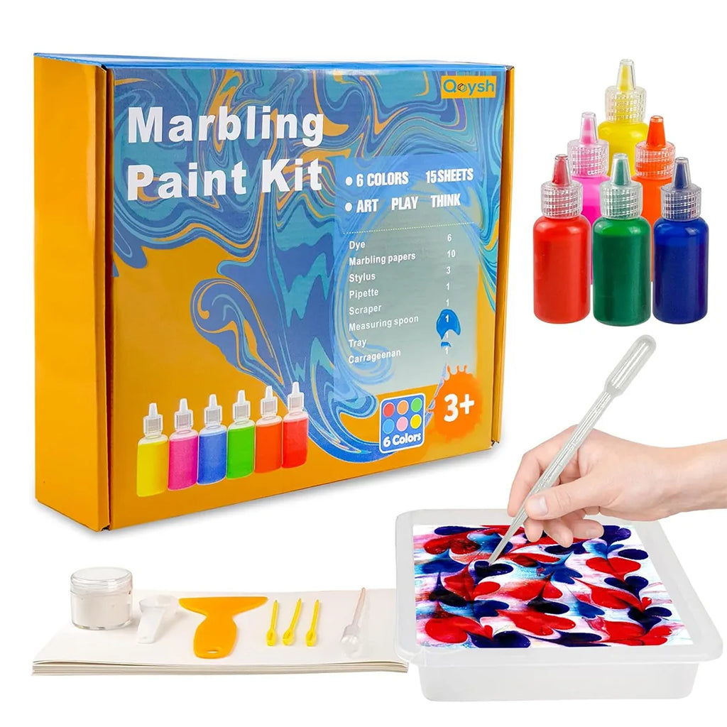 Kit de pintura tipo mármol para manualidades – Mil Ideas