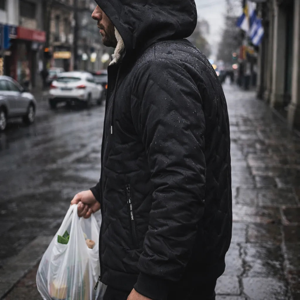 Campera Winter Zipp en uso – Mil Ideas