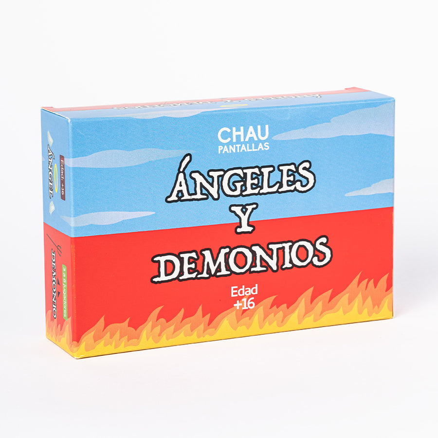 Juego de Cartas Ángeles y Demonios detalle – Mil Ideas