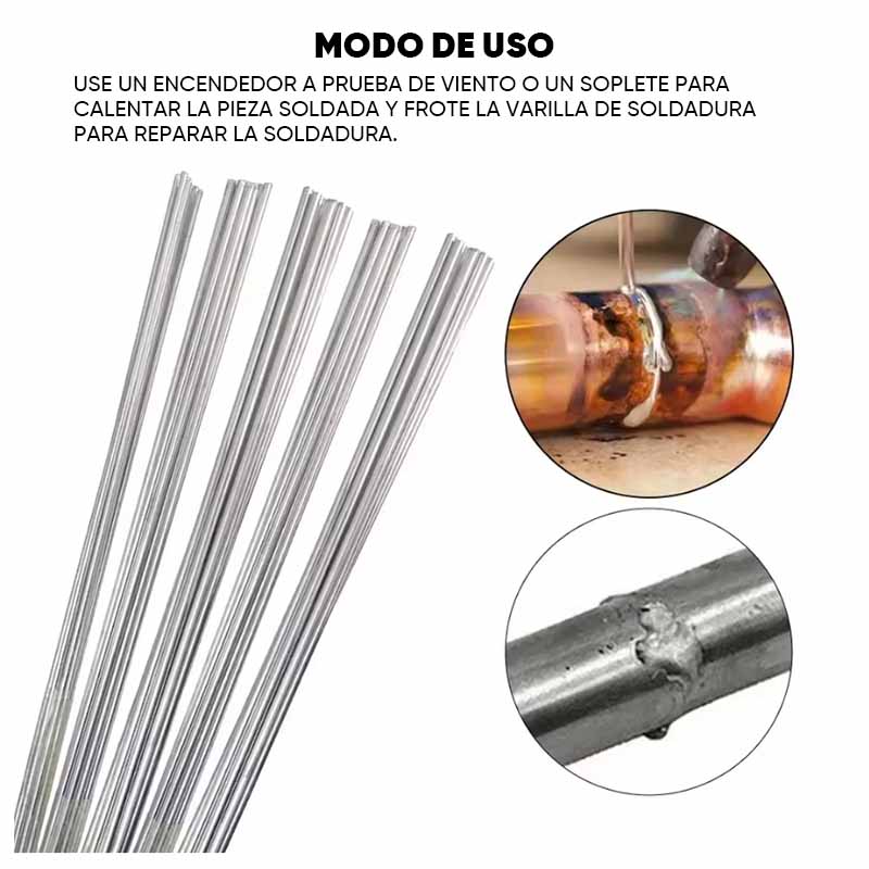Varillas soldadura aluminio vista adicional diámetro – Mil Ideas