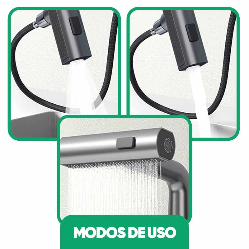 Monocomando digital extensible con 3 modos en uso – Mil Ideas